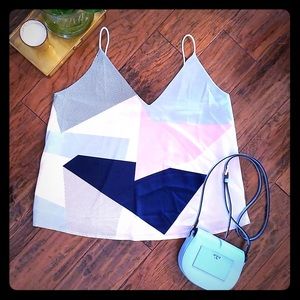 Multi color cami top
